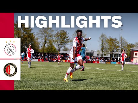 Great goals in a great win! ❌❌❌ | Highlights Ajax O18 - Feyenoord O18