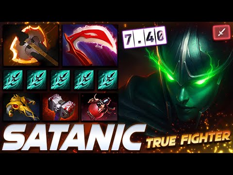 Satanic Phantom Assassin Mortred Boss - Dota 2 Pro Gameplay [Watch & Learn]