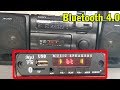 Upgrade Sony CFS 1037k Cassette With Bluetooth Adapter 4 0 Restoration TV