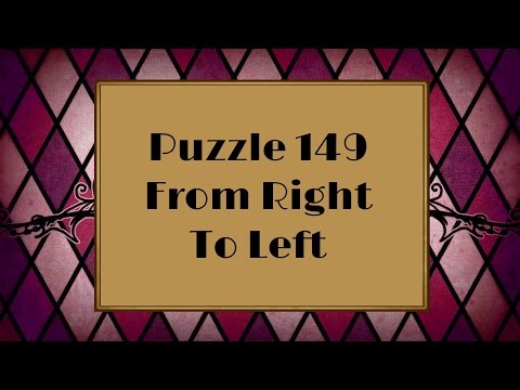 Professor Layton and the Miracle Mask - Puzzle 149: From Right To Left