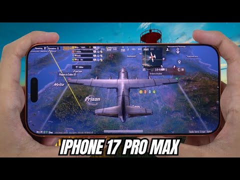 iPhone 17 Pro Max test game PUBG Max Setting | Apple A19 Pro
