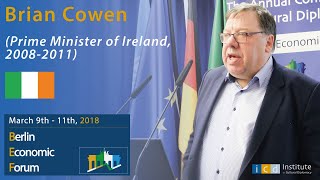 Brian Cowen (Former Prime Minister of Ireland)