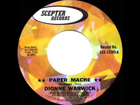 1970 HITS ARCHIVE: Paper Maché - Dionne Warwick (mono 45)