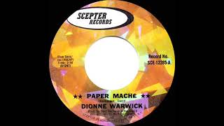 1970 HITS ARCHIVE: Paper Maché - Dionne Warwick (mono 45)