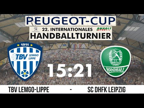 Highlights Finale Peugeot-Cup TBV Lemgo-Lippe vs. SC DHfK Leipzig (15:21) in Dessau 2021