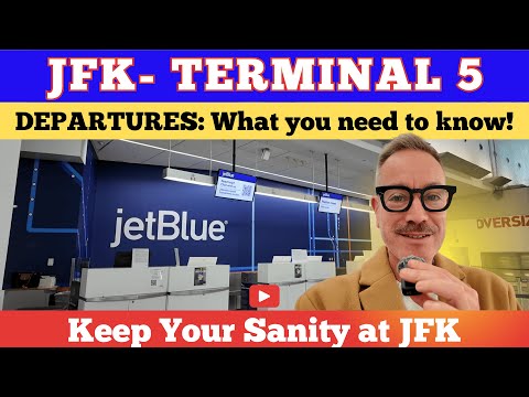 JFK Terminal 5 Check-In: How to Navigate @jetblue @SunCountryAir @CapeAir