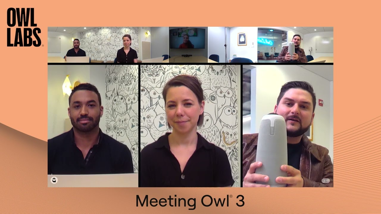 OWL Labs Meeting OWL 3 USB Caméra 360 °Full HD 1080P 30 fps