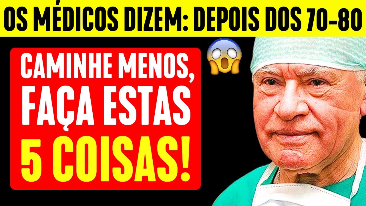 Você Tem 70-80 anos? Caminhe Menos e Descubra Estes 5 Segredos Para Melhorar Sua Saúde