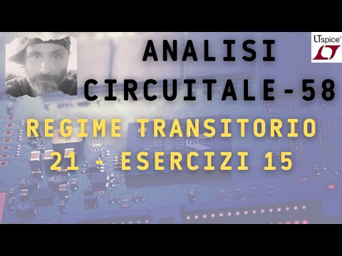 Analisi circuitale 58 - Regime transitorio - 21 esercizi 15