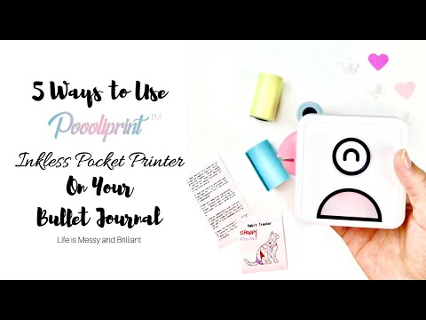 , title : 'How to Use Poooliprint™ (Poooli Printer) on your Bullet Journal [CC]'