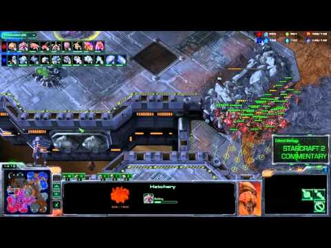 Starcraft 2 - SuperNova (T) vs Vortix (Z) - Commentary by Colonel Barker