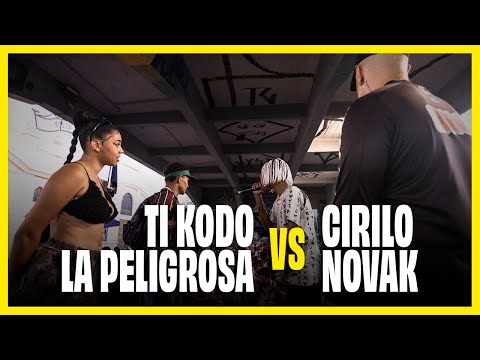 TI KODO E LA PELIGROSA VS CIRILO E NOVAK - QUARTAS - BATEVOLTA DE DUPLAS - DUELO DE MCS (07/05/23)