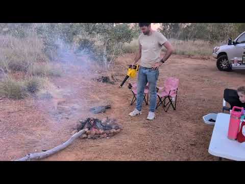 Video: kick starting the campfire at Churchill's Head