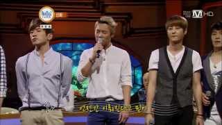 130617 Shinhwa singing Once in a Lifetime on Beatles Code 2