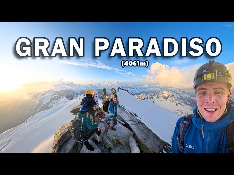 Besteigung meines ersten 4000er-Gipfels ... Gran Paradiso (4061 m)