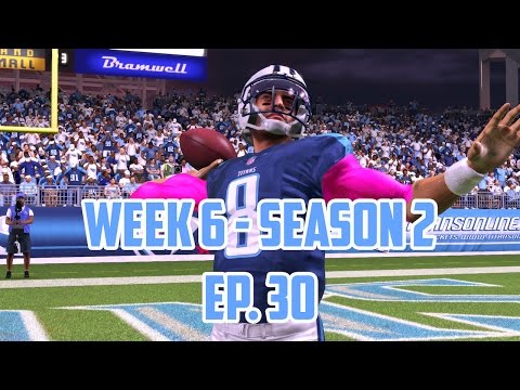 Madden 16 Titans Connected Franchise: Week 6 vs. Raiders [Ep. 30] (Season 2)