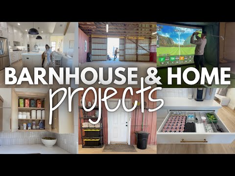 NEW YEAR HOME + BARNHOUSE ORGANIZING PROJECTS | DIY HOME PROJECTS TO REFRESH YOUR HOME 2026