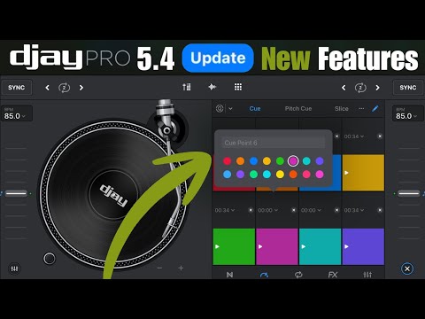 Djay Pro 5 4 Update: New Cue Point Features