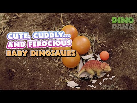 Dinosaur Babies... Cute, Cuddly, and Ferocious Baby Dinosaurs | Dino Dana Best Of