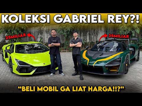 GELEDAH KOLEKSI HYPER CAR GABRIEL REY‼️ BELI MOBIL GA LIAT HARGA JON⁉️