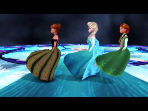 Frozen cha cha slide [MMD]