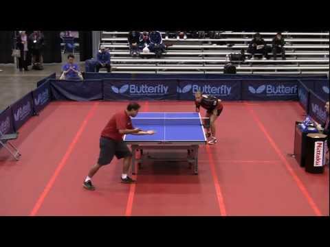 Men's Singles Rd 16: Chance Friend vs Shashin Shodhan - 2011 US Table Tennis Championships