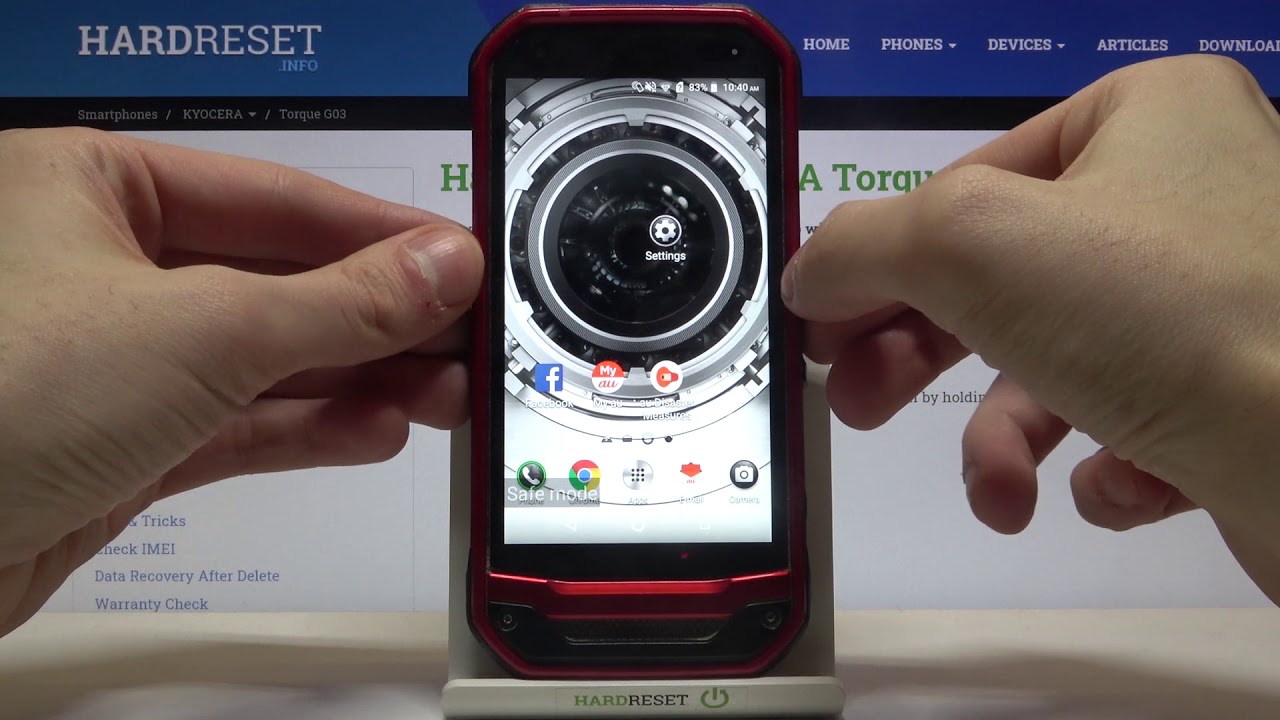 How to Enable Safe Mode on KYOCERA Torque G03 – Safe Mode Instructions