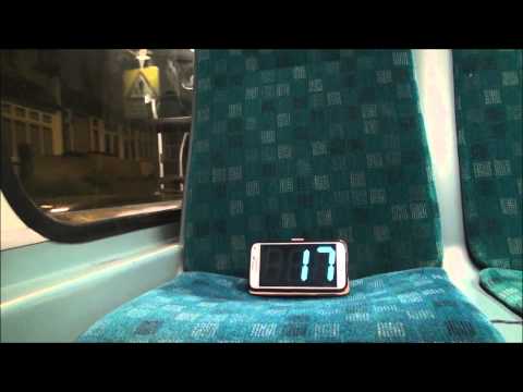 VDL DB300 LJ59 GVC with full kickdown - DW254 (Arriva London)