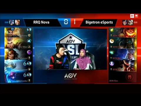 RRQ Nova vs Bigetron eSports - Garena AOV ASL Season 1 Week #10 Game 2