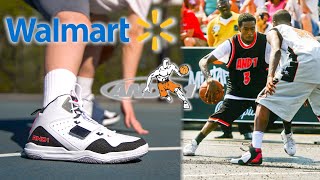 Testing $12 And1 Basketball Shoes from Walmart! (feat. Streetball Legends!)