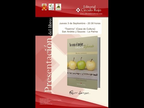 Presentación "No seas el mejor... lucha por ser diferente" - Rayko Lorenzo - La Palma