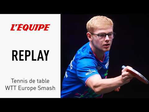 Tennis de table - Le replay de la demi-finale Félix Lebrun - Darko Jorgic au WTT Europe Grand Smash