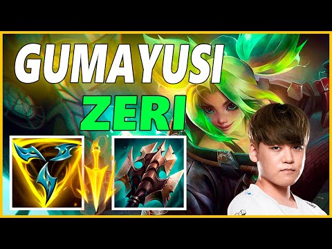 ⚡GUMAYUSI ZERI ADC GAMEPLAY⚡SEASON 12 LEAGUE OF LEGENDS
