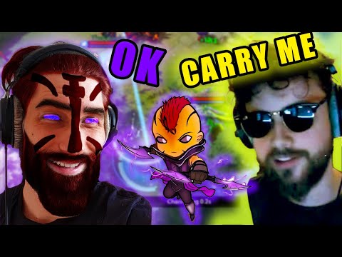 Last Calibration Game VS CEB? I'll Carry You Gorgc. (Anti Mage Dota 2)