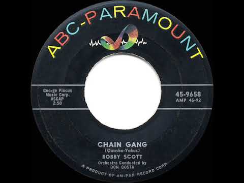 1956 HITS ARCHIVE: Chain Gang - Bobby Scott