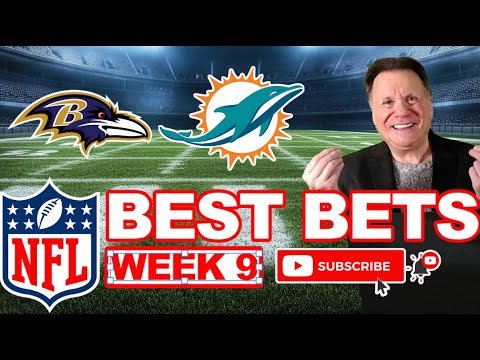 MUST SEE PICKS For Thursday Night Football! | Ravens vs Dolphins | Best NFL Week 9 Bets