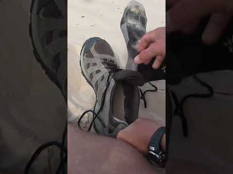 Athabasca Sand Dunes in my shoe