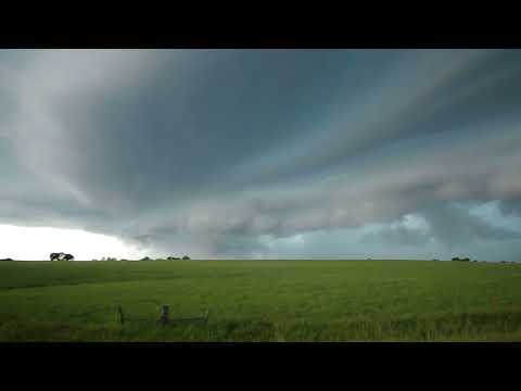 Tornado warned storm west of Burlington ks August 13 2023