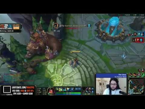 When Imaqtpie, Dom, Annie bot meet Tyler1 in game