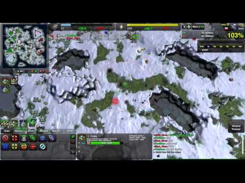 Orf Casts Zero-K #4, Fealthas vs Steel_Blue on Iceland