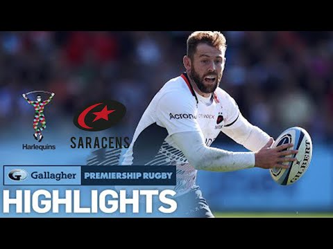 Harlequins v Saracens - HIGHLIGHTS | An Amazing Second-Half Comeback | Gallagher Premiership 2022/23