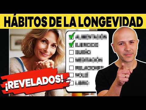 7 HÁBITOS para VIVIR MÁS de 87 años!