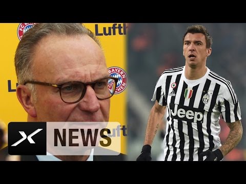 Karl-Heinz Rummenige: Mario Mandzukic "immer willkommen" | Juventus Turin - Bayern München
