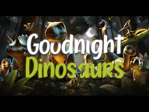 🦖 Goodnight Dinosaurs! 🌙 The ULTIMATE Bedtime Story for Kids with Soothing Sounds of Nature 💤