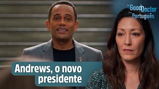 Andrews presidente, Lim fica irritada | Episódio 11 | Temporada 5 | The Good Doctor em Português