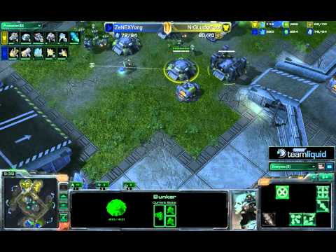 Game 1 - ZeNEXYong vs NrGLuckyFool - TeamSpeak TL SC2 Open #24 Semi-Final B