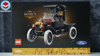 LEGO Icons 11376 Ford Model T - LEGO Speed Build Review