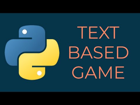 How to code a Text Based Game - Python Code along Tutorial for Beginners