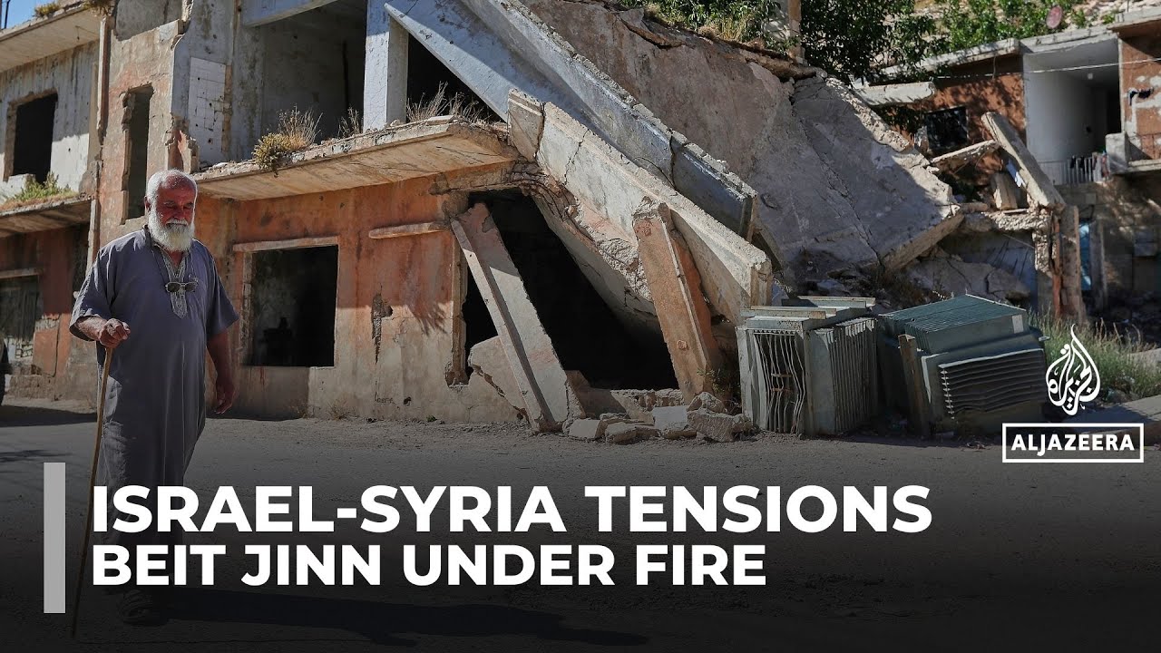 Syrian villagers in Beit Jinn plead for peace amid repeated Israeli raids