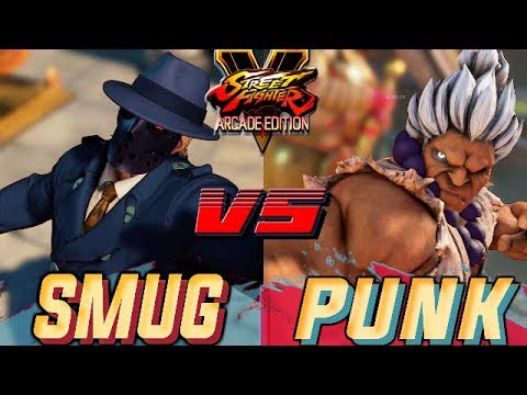 SFV AE 💥 Smug (G) VS Punk (Akuma) Street Fighter V Arcade Edition